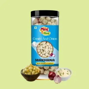 Cream & Onion Makhana | Healthy Snacks