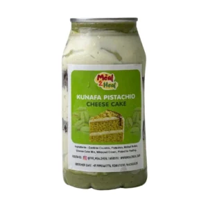 Kunafa Pistachio Cheese Cake