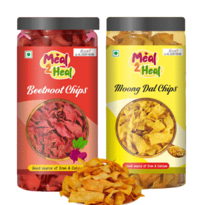 Beetroot Chips & Moong Dal Chips