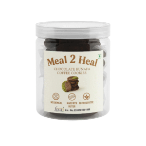 Chocolate Kunafa Coffee Cookies