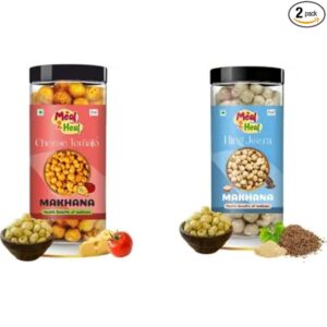 Cheese Tomato & Hing Jeera Makhana (Wholesome Snack Duo)