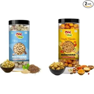 Hing Jeera & Magic Masala Makhana (Power Crunch Combo)